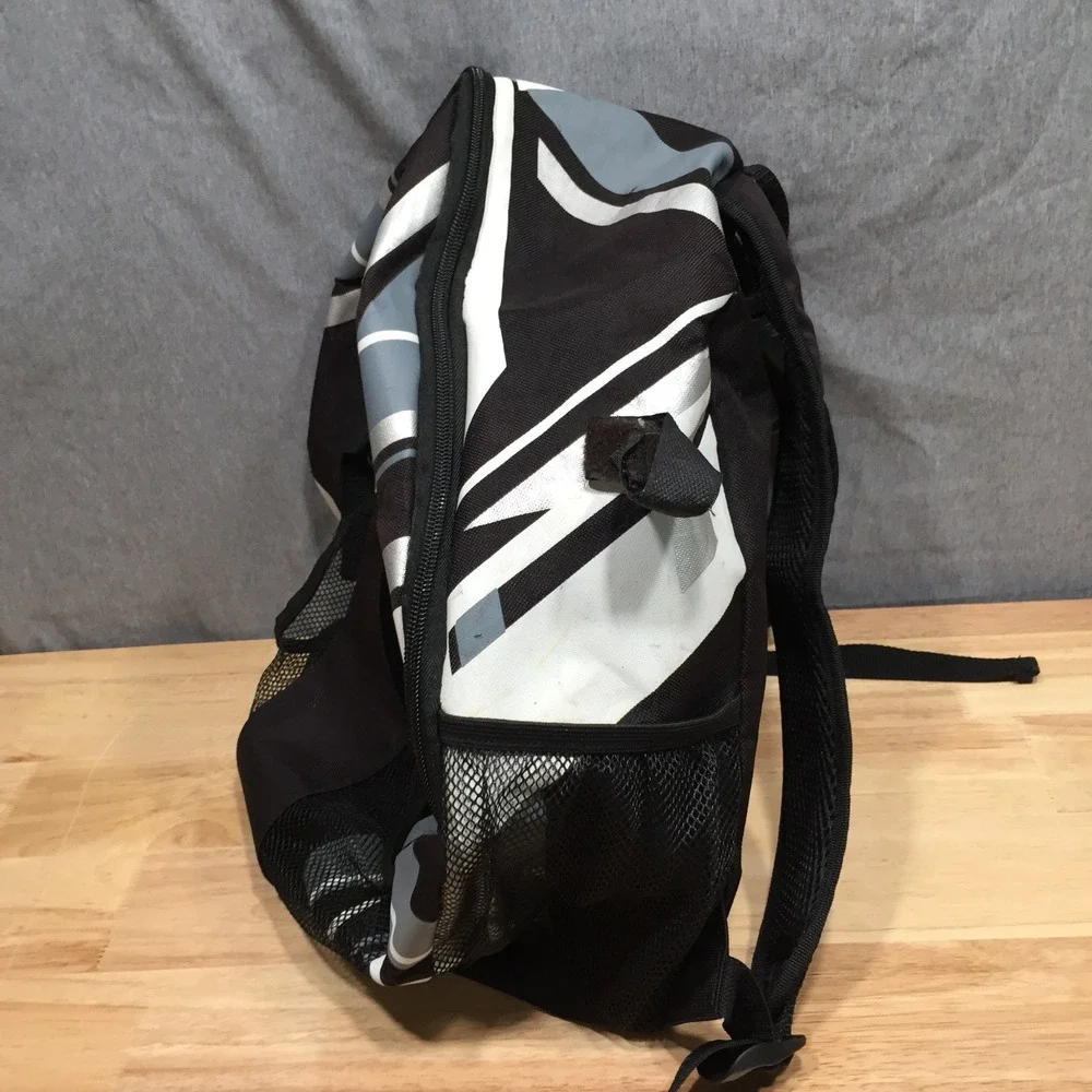Rawlings Unisex Baseball Backpack Geometric Graphic Black White One Size Good